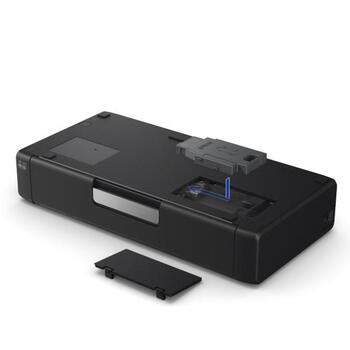 Epson струйный принтер WF-100W C11CE05403, A4, 5760x1440 dpi, 14 ppm, 11 ppm, Wi-Fi, Wi-Fi Direct, USB 2.0, ЖК-дисплей (C11CE05403)
