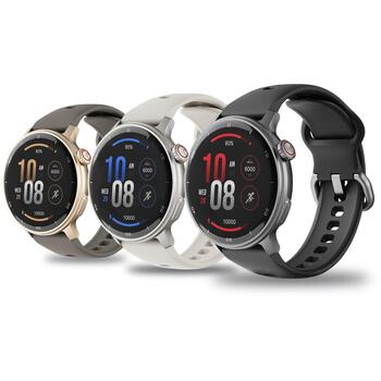 Stelio Умные часы STSWA101BK, 1.43'', 466 × 466 px, GPS, 400 мАч, 3 ATM, Bluetooth, 128 МБ (STSWA101BK)