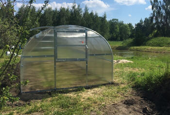 Siltumnīca BALTIC LT 3 x 8m - 4mm polikarbonāta KLASIKA GREENHOUSE (4779037491261)