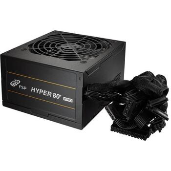 FSP barošanas bloks HYPER 80+PRO550 BKB, 550W, 200-240V, 4.5A, 120mm ventilators, 80 PLUS Bronza, ATX12V 3.1, aktīvais PFC (HYPER 80+PRO550 BKB)