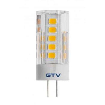 Gtv LED лампочка G4 LD-G4P30W-40, 3 W, 260 lm, 4000 K, DC12V, 360°, сертификат UKCA (LD-G4P30W-40)
