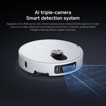 Робот-пылесос с влажной и сухой уборкой E5 Pro EU 20000 Pa 5200 mAh белый BHR07WFEU Xiaomi (BHR07WFEU)
