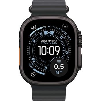 Apple Умные часы Ultra 3 MF0J4ET/A, 49mm, 64GB, GPS, LTPO OLED всегда включенный дисплей, черный титан, 5G, аккумулятор до 42ч (MF0J4ET/A)