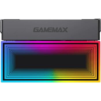 Gamemax procesora dzesētājs SIGMA550 INFINITY BK, 58.96 cfm, 5 siltuma caurules, 800-1800 rpm (SIGMA550 INFINITY BK)