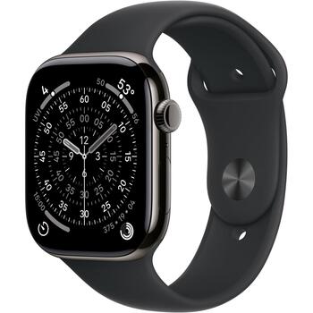 Apple Smart pulkstenis MFD24ET/A, 46mm, 100% pārstrādāts titāns, 64GB, GPS/GLONASS, LTE, Bluetooth 5.3, akumulators (MFD24ET/A)