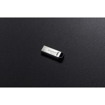 Kingston USB флеш-накопитель DTKN/256GB, 256 ГБ, 200 МБ/с, 60 МБ/с, USB Type-A, Серебристый (DTKN/256GB)