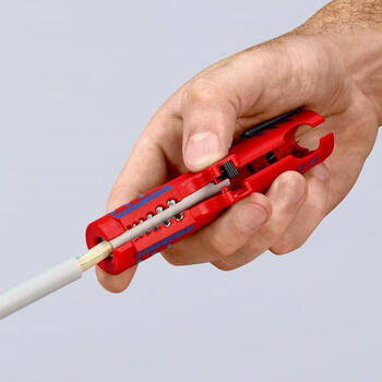 Инструмент для снятия изоляции, Ø8–13 мм, 0,2–4 мм2 1685125SB KNIPEX (16 85 125 SB)