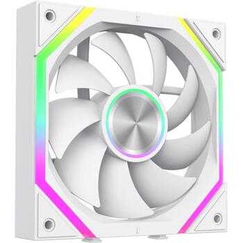 Gamemax Kaste ventilators FN12A-N2 WL-W, 120mm, 58.6cfm, 800-2000rpm, 30.6dBA, Hidrauliska gultņi, 4-pin PWM (FN12A-N2 WL-W)