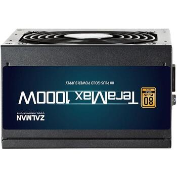 Zalman ZM1200-TMX TeraMax 1200W 80 Plus Gold, ATX12V, 100-240V, 14-7A, 50-60Hz, pilnmodulārs, aktīvais PFC (ZM1200-TMX)