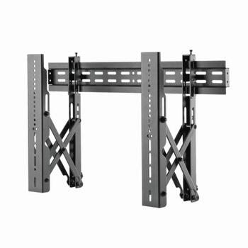 Sbox TV turētājs LVW02-46F, 37-70/45kg, VESA 200x200-600x400, fiksēts, melns, tērauds (LVW02-46F)