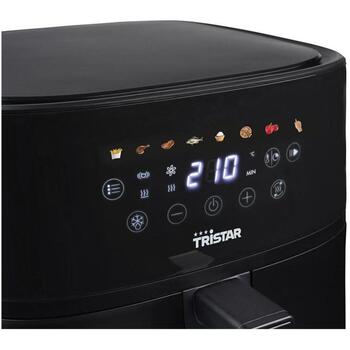 Tristar karstā gaisa friteris FR-9071, 2000 W, 8 L, melns, 8 programmas, LED displejs, pieskāriena kontrole (FR-9071)
