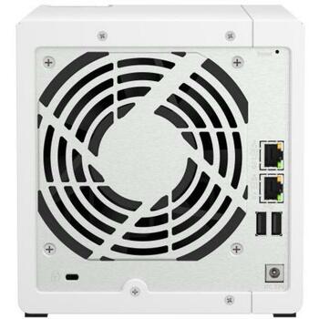 Qnap NAS uzglabāšanas tornis TS-433-4G, ARM 4-kodolu Cortex-A55 2.0GHz, 4 atmiņa GB, 4 disku/kolbu, 2 RJ45, 2 USB 2.0, 1 USB 3.2 (TS-433-4G)