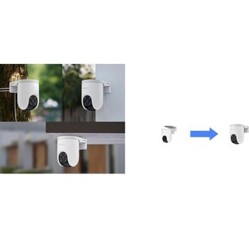 EZVIZ H8c CS-H8c-3MP-4G, 3MP 2K, 4G LTE, IP65, 360° Pan & Tilt, MicroSD до 512GB, ночное видение 30м, двусторонняя связь (CS-H8c-3MP-4G)