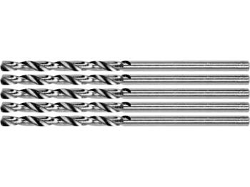 Yato urbis YT-44207, 2,5mm, 5gab., HSS 4241, DIN 338, 135°, sadalītais gals, cilindrisks, metālam (YT-44207)