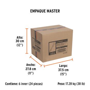Kalts ar rokturi 25x250mm Truper® (C-1X10G)
