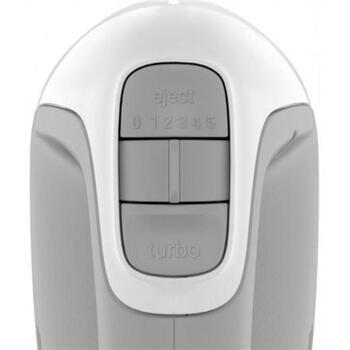 Tefal Ручной миксер HT450B38, 450 Вт, 5 скоростей, Турбо режим, Белый (HT450B38)