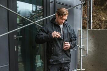Helly Hansen Workwear Oxford ziemas jaka 73290_990-2XL, 2XL, melna, 100% poliesters 255g, Primaloft Black Eco 100/80g (73290_990-2XL)