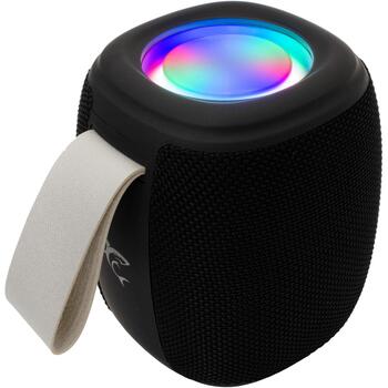 White Shark GBT-888 Dhak Black, Bluetooth-колонка, 5 Вт, 30 Гц-18 кГц, 66 мм, 10 м, FM, TWS, TF, 1200 мАч, 3,7 В (GBT-888 DHAK BLACK)
