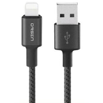 Orsen USB кабель S9M, 1,0 М, 2,1A, TPE + ткань, YD/T 1591-2009 (S9M)