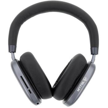 Tellur Наушники TLL511541, 285г, Серый, 32Ω, 20Hz-20KHz, Bluetooth, ANC, 50ч воспроизведения, Игровой/музыкальный режим (TLL511541)