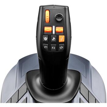 Thrustmaster Joystick SimTask Farmstick 4160881, 3 ass, 33 pogas, USB-C, ergonomisks dizains, H.E.A.R.T tehnoloģija (4160881)