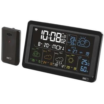 Emos Метеостанция E8610, Wi-Fi, 3 датчика, 80м, 2x1,5V AAA, 3x1,5V AAA, LED дисплей, предупреждение о температуре (E8610)