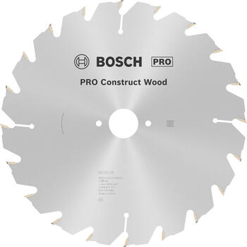 Ripzāģa disks Construct Wood 250x30x3,2mm, Z20, Galda zāģiem PRO CONSTRUCT WOOD RIPZĀĢA ASMENS, 2608641774, BOSCH (2608641774)