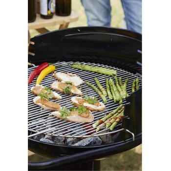 Barbecook Loewy 45 угольный гриль для приготовления еды на улице 43см QuickStart QuickStop 43x43x97см BC-CHA-1007 черный (BC-CHA-1007)