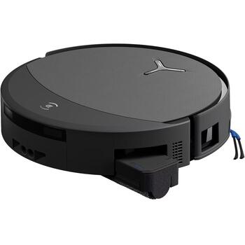 Ecovacs робот-пылесос DEEBOT T90 PRO OMNI BLACK, 30000 Па, 350 мин, 4000 мАч, 0.25 л, влажная и сухая уборка, Li-Ion, черный (T90 PRO OMNI BLACK)