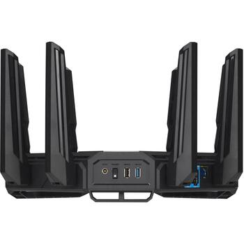 Asus игровой маршрутизатор ROG Rapture GT-BE98 90IG08F0-MO9A0V, 802.11ax, 10/100/1000 Mbit/s, 1 x RJ-45, 5G, MU-MiMO, 8 антенн (90IG08F0-MO9A0V)