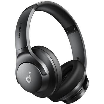 Anker Soundcore Austiņas Q20i A3004G11, 16Ω, Bluetooth 5.3, Hibrīd ANC, 40h akumulatora darbības laiks (A3004G11)