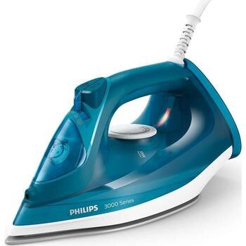 Philips Tvaika gludeklis DST3040/70, 2600 W, 40 g/min, 200 g tvaika impulss, 300 ml ūdens tvertne, keramika (DST3040/70)