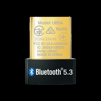 TP-Link UB5A Bluetooth 5.3 Nano USB-адаптер USB 2.0 0.58×0.27×0.74 in Белый (UB5A)