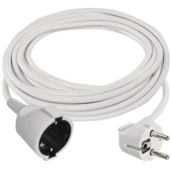 Emos Удлинитель P0127R, 7м, 1x2P+PE SCHUKO, 3 680W, PVH, защита от детей (P0127R)