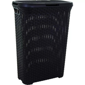Curver veļas kaste Style 0800709210, 40L, 44,8x26,5x61,5cm, plastmasa, tumši brūna (0800709210)