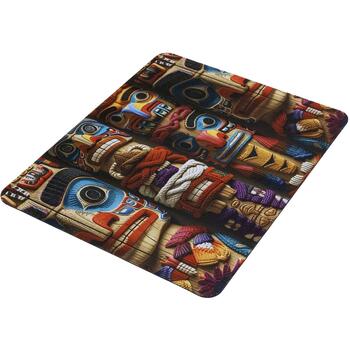 Sbox AMARU M MP-06 peles paklājiņš, 300x250x2 mm, daudzkrāsains, putu gumija, neslīdošs (AMARU M)