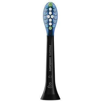 Philips Zobu birstes galvas HX9045/88 5 gab., Melna, Vidēja sari, 62000 vibrācijas/min, 3 mēnešu nomaiņa (HX9045/88)