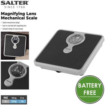 Salter Vannas istabas svars 484 SFEU12, 133kg, 25x25x5cm, palielināmā lēca, neslīdoša platforma (484 SFEU12)