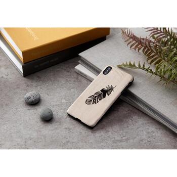Man&Wood Чехол M7757B, 6.5, Apple iPhone XS Max, натуральное дерево, поликарбонат, С изображением (M7757B)