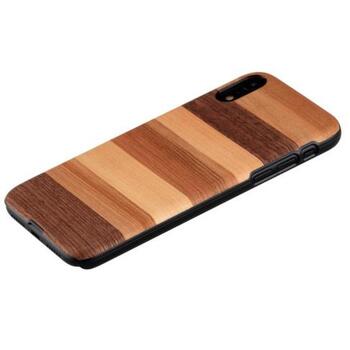 Man&Wood Чехол для смартфона M7611B, 6.1, натуральное дерево, поликарбонат, Apple iPhone XR, С изображением (M7611B)