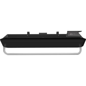 Mill Panel heater PA1500WIFI4A Black, 1500W, 18-22m², IPX4, WiFi, PID jaudas tehnoloģija, prognozējošā apkure, Smart App vadība (PA1500WIFI4A Black)