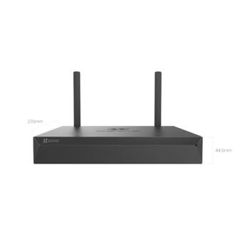 EZVIZ CS-X5S-8W bezvadu NVR videoreģistrators 8 kanāli WiFi H.265 līdz 8TB Melns (CS-X5S-8W)
