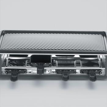 Severin RG 2365 электрический настольный гриль, 1300 Вт, 48x24 см, антипригарный, металл, черный, слив жира (2365)