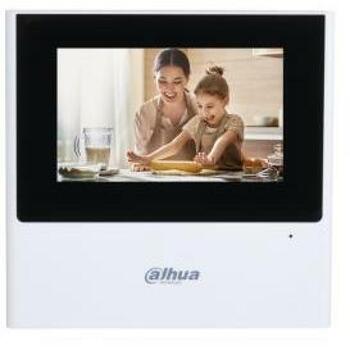 Dahua VTH2611L-WP IP домофон, 4.3 TFT, 4 входа тревоги, 1 выход тревоги, PoE, Wi-Fi, белый (VTH2611L-WP)