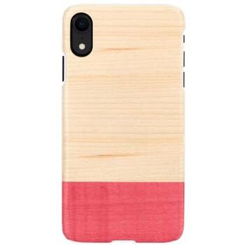 Man&Wood Чехол для смартфона M7645W, 6.1, Розовый, натуральное дерево, поликарбонат, Apple iPhone XR (M7645W)