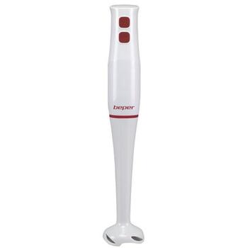 Beper Ручной блендер P102FRU003, 400 W, белый, 2 скорости, импульсный режим, турборежим, эргономичный дизайн (P102FRU003)