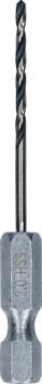 HSS Hex metāla urbis 2.0mm, Urbjmašīnām/skrūvgriežiem, triecienurbjmašīnām/triecienskrūvgriežiem HSS SPIRĀLVEIDA URBIS POINTTEQ AR SEŠSTŪRA KĀTU, 2608577517, BOSCH (2608577517)