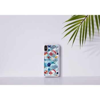 Ikins Aizmugurējais vāciņš K1631H, 5.8'', saderīgs ar Apple iPhone XS/X, perlamutrs, polikarbonāts, Ar attēlu (K1631H)