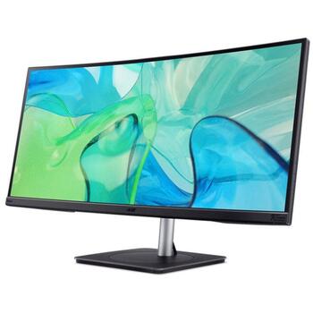 Acer CB343CUR bemiiphuzx, 34'', IPS, UM.CB3EE.001, 3440 x 1440, 60 Hz, 4 ms, 300 cd/m², 2 HDMI, USB 3.2 хаб, черный (UM.CB3EE.001)