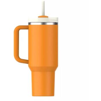 Stanley Термокружка 2813230065 1.18L, Оранжевая, Вакуумная изоляция, Сохраняет тепло до 7ч, Сохраняет холод до 11ч (2813230065)